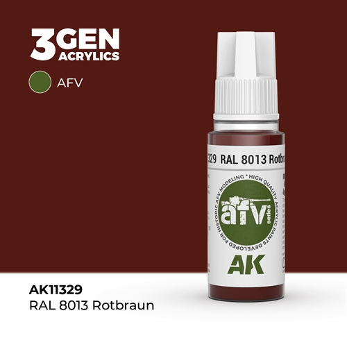 AK11329 RAL 8013 ROTBRAUN– AFV, 17 ml